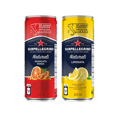 Image of San Pellegrino Italian Sparkling Drinks Naturali 24-Pack - 24 x 330 Grams